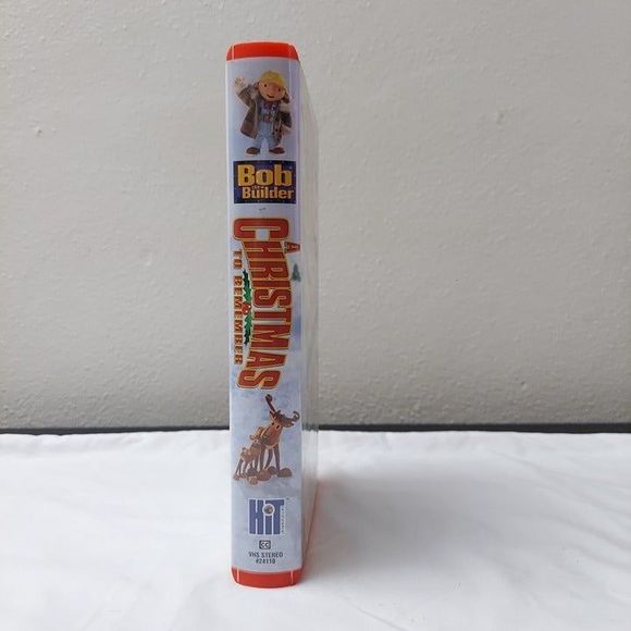 Bob the Builder A Christmas To Remember VHS Video Music Featuring Elton John - Picture 4 of 7